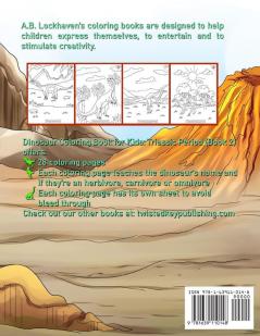 Dinosaur Coloring Book for Kids: Triassic Period (Book 2)