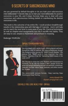 9 Secrets Of Subconscious Mind: For Manifesting The Desired Outcomes