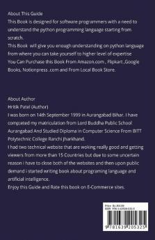 Python 3: A Complete Guide For Beginners to Intermediate.