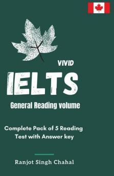 Vivid General Ielts Reading Volume: Complete Pack Of 5 Reading Test With Answer Key
