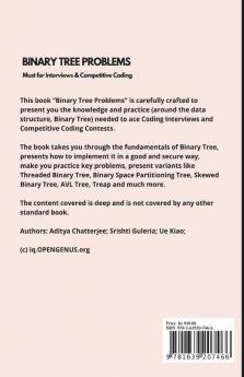 Binary Tree Problems : Must For Interviews And Competitive Coding