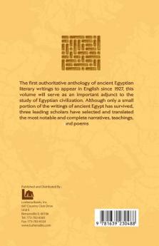 The Literature of Ancient Egypt