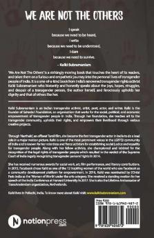 We Are Not The Others - Paperback : Reflections of a Transgender Artivist