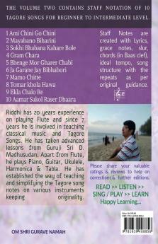 Tagore Songs Collection In Sheet Music - Volume Two: Tagore Songs Collection In Sheet Music