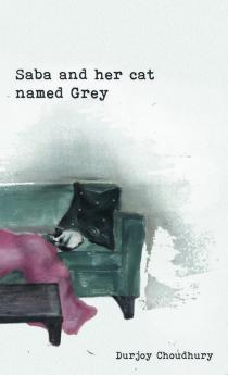 Saba and her cat named Grey