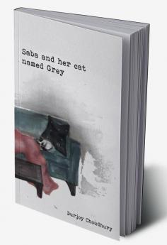Saba and her cat named Grey