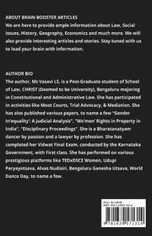 Critical Analysis Of National Education Policy 2020 Vis-À-Vis Right To Education: Volume 1 Issue 1 Of Brain Booster Articles