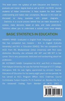 BASIC STATISTICS IN EDUCATION