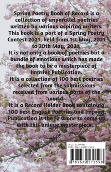 Spring Poetry Book of Record