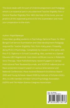 Practice Set For Tet: Child Development & Pedagogy: Child Development And Pedagogy