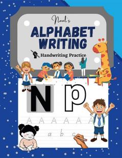 Alphabet writing practice workbook : Handwriting practice workbook with 170+ pages