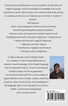 Lexical Resource: Word Power is the World Power