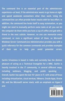 Microsoft Windows Server Command Line Administration : Covering ver 2012 2016 2019
