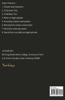 DU LL.B. Mock Test : LL.B. Mock Test
