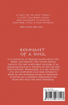 Remnant of a Soul : Poems on Death &amp; Beyond