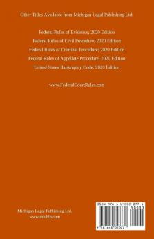 Federal Rules of Bankruptcy Procedure; 2020 Edition: With Statutory Supplement