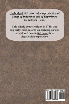 Songs of Innocence and of Experience: Shewing the Two Contrary States of the Human Soul (Unabridged with all Color Plates)