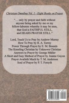 Christian Omnibus Vol. 1 - Eight Books on Prayer