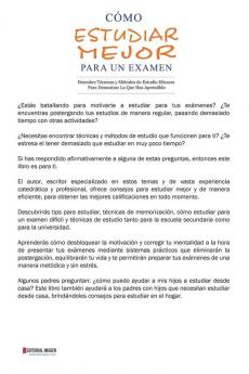 Cómo Estudiar Mejor Para Un Examen