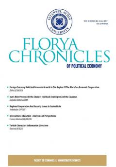 Florya Chronicles of Political Economy (Year 3 Number 2 - October 2017)