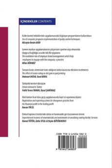 Istanbul Aydin University Journal of Anadolu Bil Vocational School of Higher Education: 2017 (Year 12 Nunber 47)