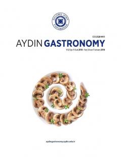 Aydin Gastronomy: Istanbul Aydin University Fine Arts Faculty: 2018 (Year 2 Issue 1)