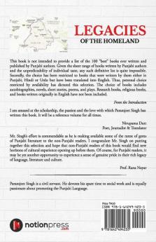 Legacies Of The Homeland : 100 Must Read Books By Punjabi Authors