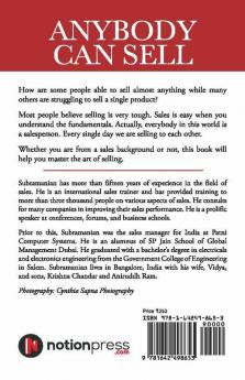 Anybody Can Sell : Practical Tips to Master the Art of Selling