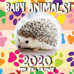 Baby Animals! 2020 Mini Wall Calendar