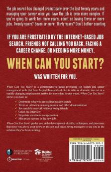 When Can You Start?: The Insider’s Guide to Job Search and Career Success