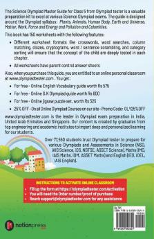 Science Olympiad Master Guide - Class 5 : 150 Worksheets With Free Online Content Worth Rs 1500