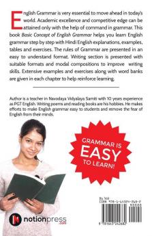 Basic Concepts Of English Grammar : Grammar Is Easy To Learn.