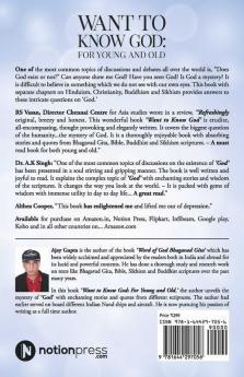 Want To Know God: For Young And Old : Perfect Book Of Wisdom With Enchanting Stories