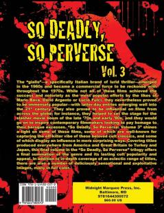 So Deadly So Perverse: Giallo-Style Films From Around the World Vol. 3