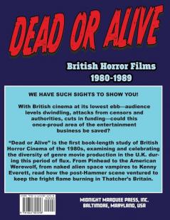 Dead or Alive British Horror Films 1980-1989