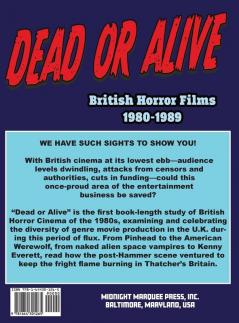 Dead or Alive British Horror Films 1980-1989