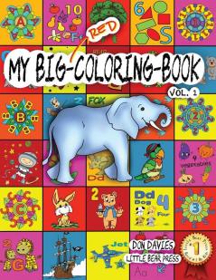 My Big Red Coloring Book Vol. 1