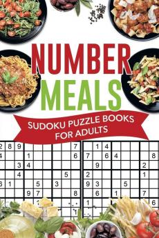 Number Meals | Sudoku Puzzle Books for Adults