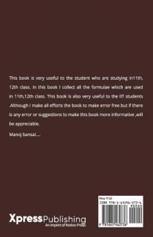 A Unique Book Of Maths Formule...: Maths Formule