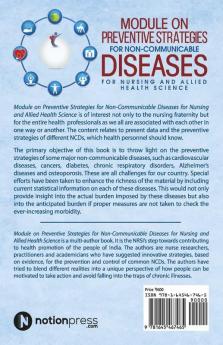 Module On Preventive Strategies For Non-Communicable Diseases For Nursing And Allied Health Science