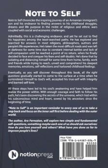 Note To Self: A Story Of Struggle Hope And Continuity