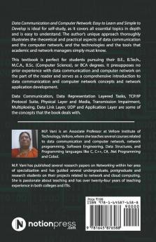 Data Communication And Computer Network: Easy To Learn And Simple To Develop