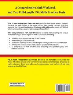 FSA 7 Math Preparation Exercise Book: A Comprehensive Math Workbook and Two Full-Length FSA 7 Math Practice Tests