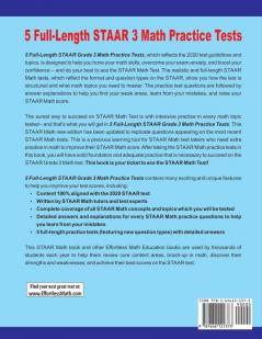 5 Full-Length STAAR Grade 3 Math Practice Tests