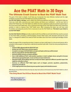 Ace the PSAT Math in 30 Days: The Ultimate Crash Course to Beat the PSAT Math Test