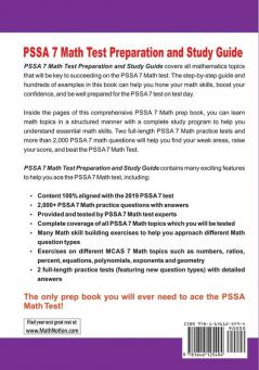 PSSA 7 Math Test Preparation and Study Guide: The Most Comprehensive Prep Book with Two Full-Length PSSA Math Tests