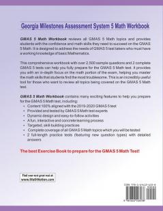 Georgia Milestones Assessment System Math Workbook