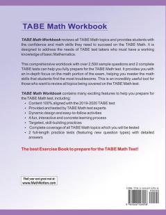 TABE Math Workbook: Activities Exercises and Two Complete TABE Mathematics Practice Tests