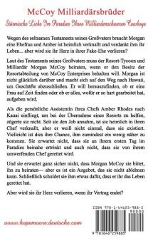 Stürmische Liebe Im Paradies Ihres Milliardenschweren Cowboys: 3 (McCoy Milliardärsbrüder)