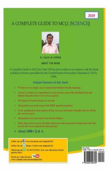 A Complete Guide To M.C.Q Science (Class 8 C.B.S.E) : Science (Class 8 C.B.S.E)